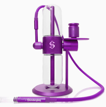 Бонг Stundenglass Gravity 360 Degrees Vaporizer Purple ДИСКОНТ - Уценка - Магазин домашних увлечений homehobbyshop.ru